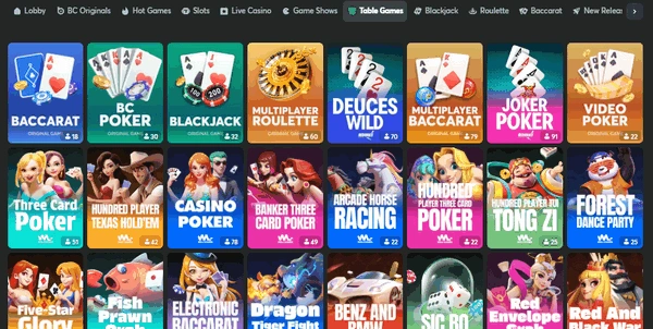 Classic Table Games: Blackjack, Roulette, Baccarat