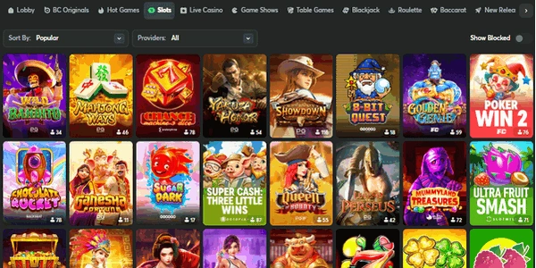 Massive Game Library: Slots, Live Casino & Sports