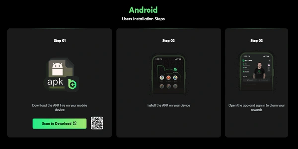 Using BC.Game on Android (APK Download)